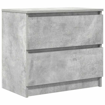 Tv-meubel 60x35x54 cm bewerkt hout betongrijs