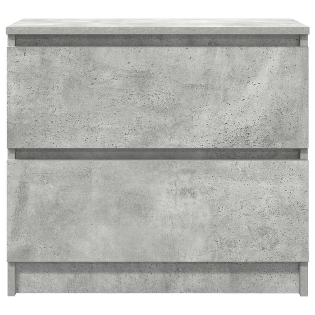 Tv-meubel 60x35x54 cm bewerkt hout betongrijs