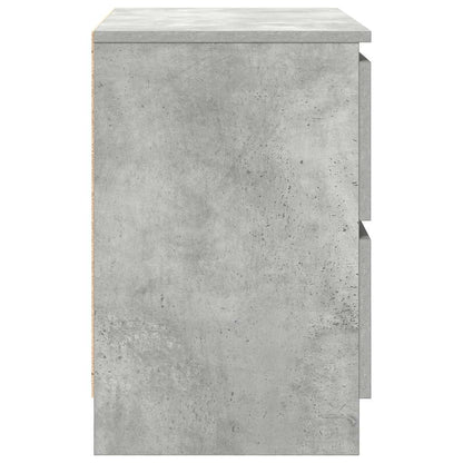 Tv-meubel 60x35x54 cm bewerkt hout betongrijs