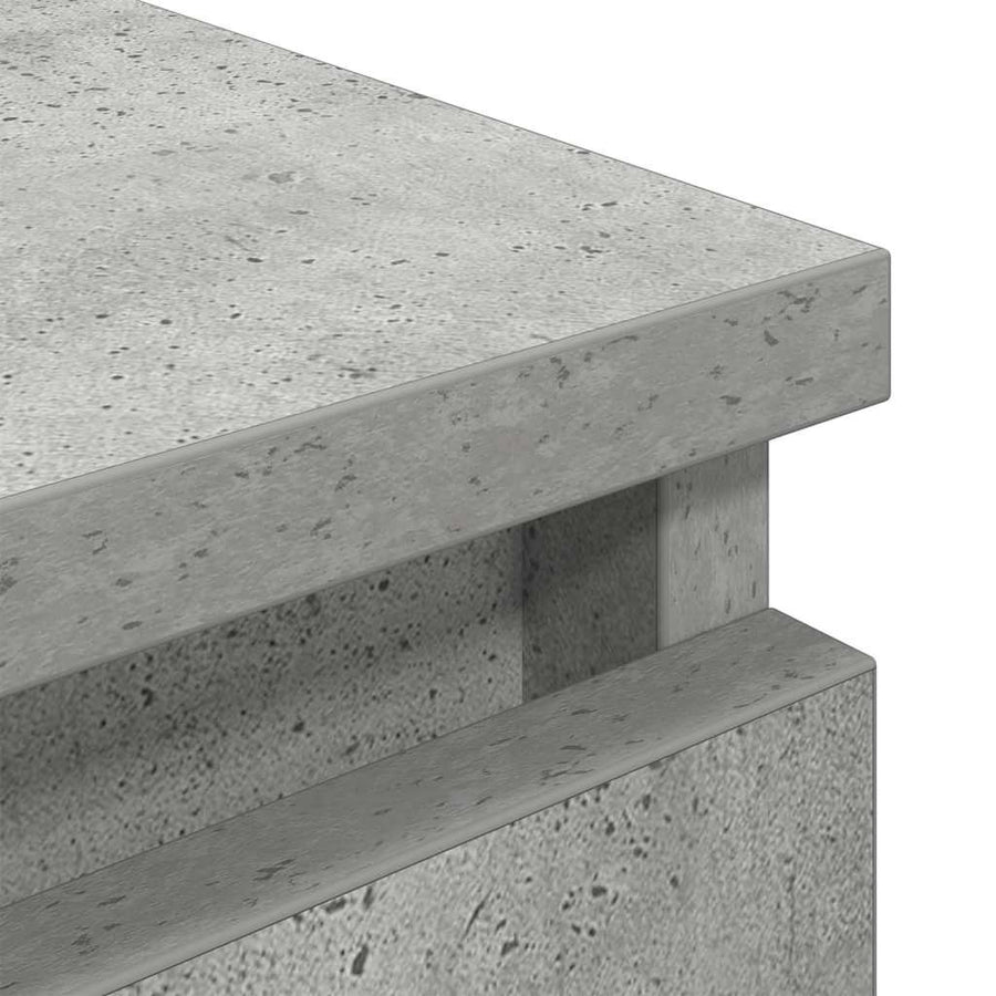 Tv-meubel 60x35x54 cm bewerkt hout betongrijs