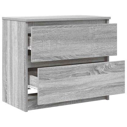 Tv-meubel 60x35x54 cm bewerkt hout grijs sonoma eikenkleurig