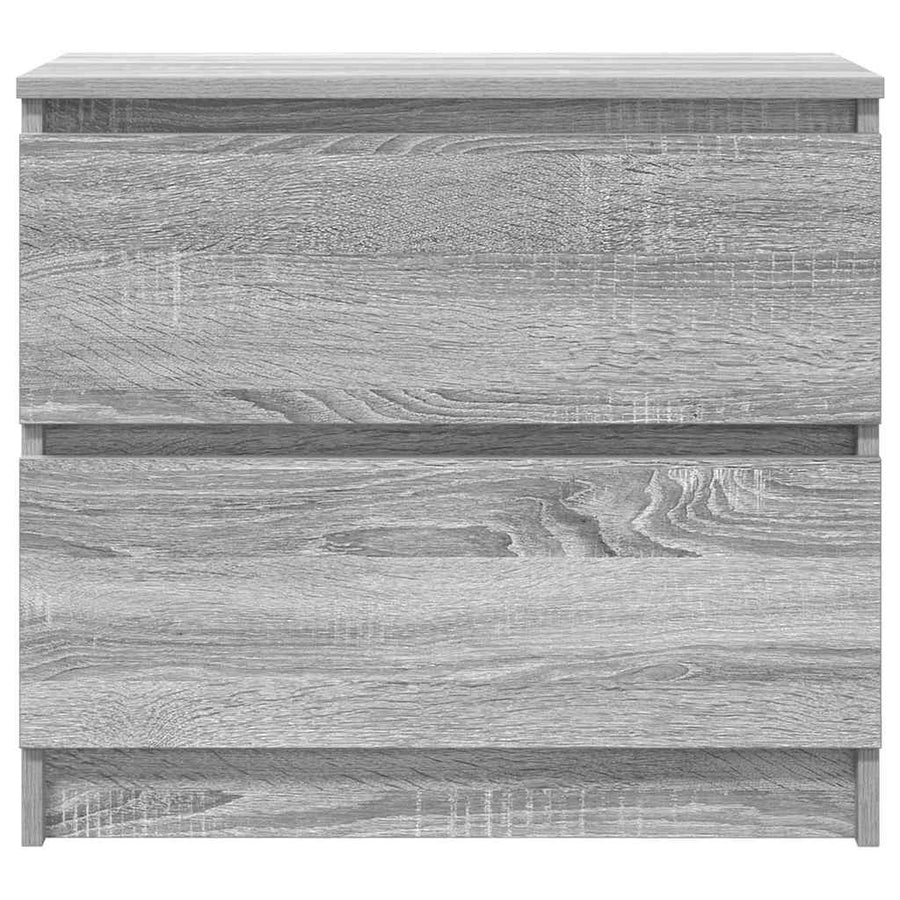 Tv-meubel 60x35x54 cm bewerkt hout grijs sonoma eikenkleurig