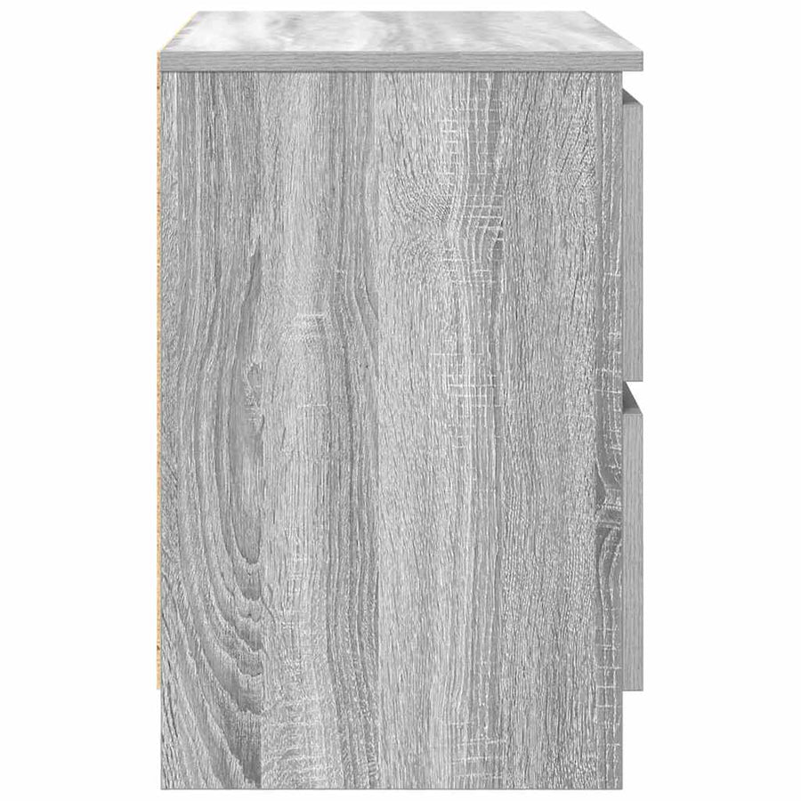 Tv-meubel 60x35x54 cm bewerkt hout grijs sonoma eikenkleurig