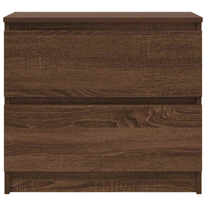 Tv-meubel 60x35x54 cm bewerkt hout bruin eikenkleur