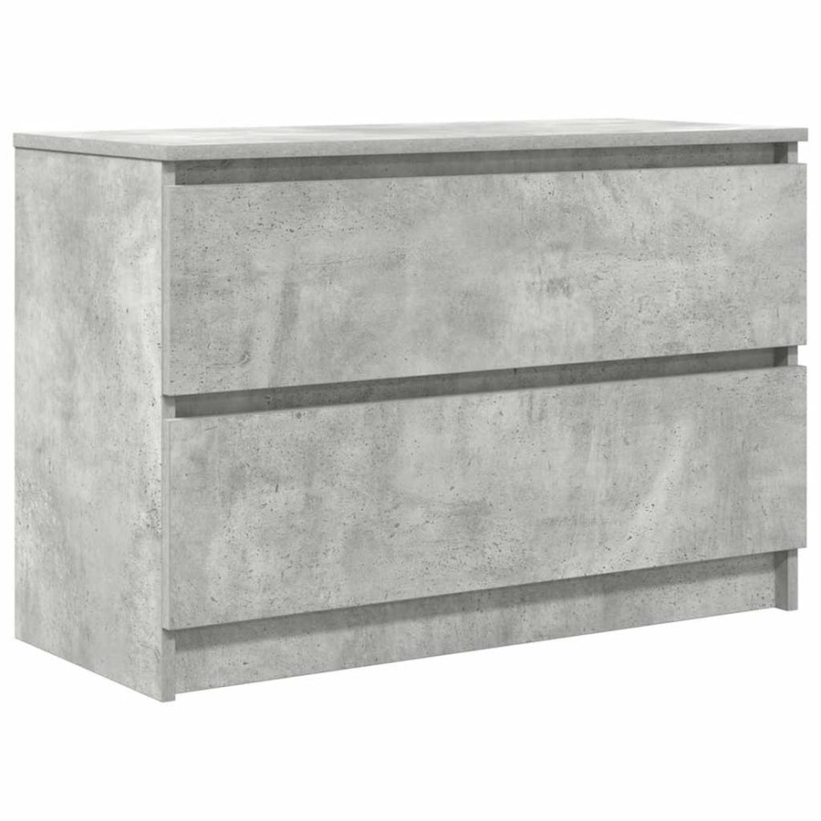 Tv-meubel 80x35x54 cm spaanplaat betongrijs