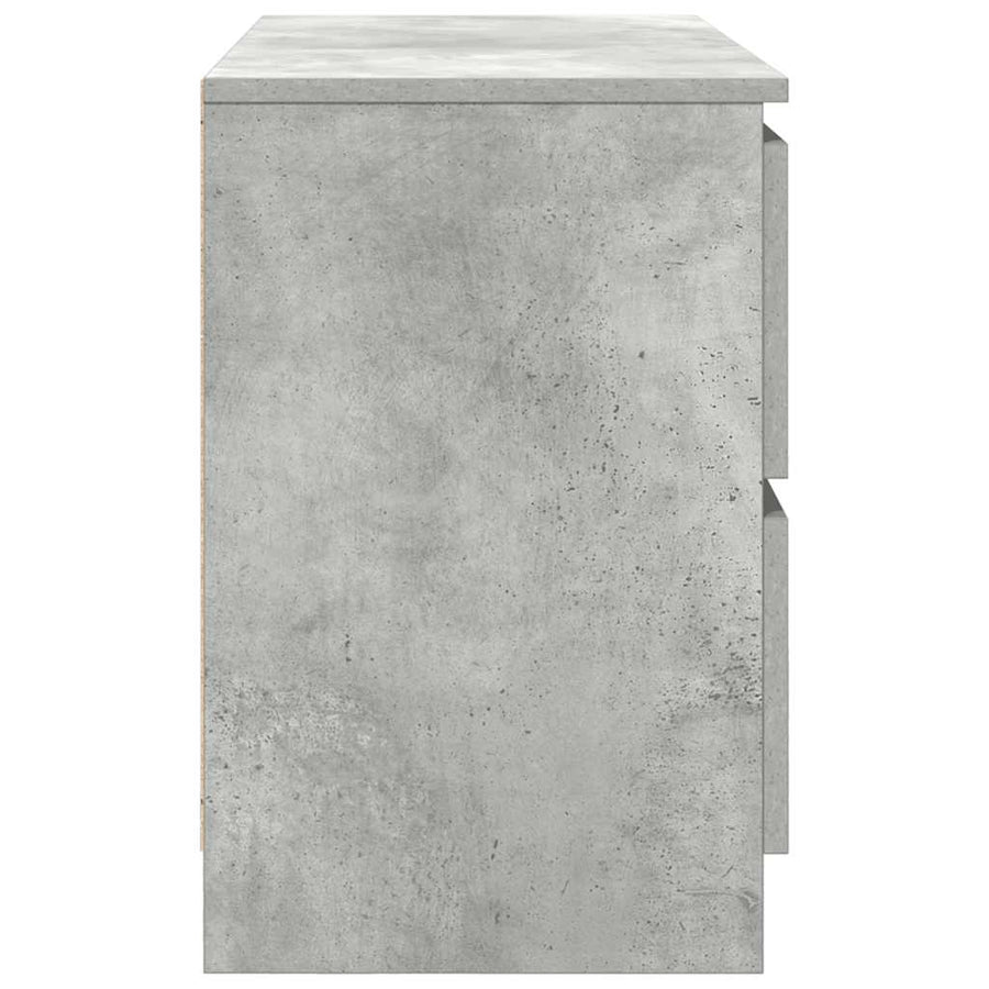 Tv-meubel 80x35x54 cm spaanplaat betongrijs
