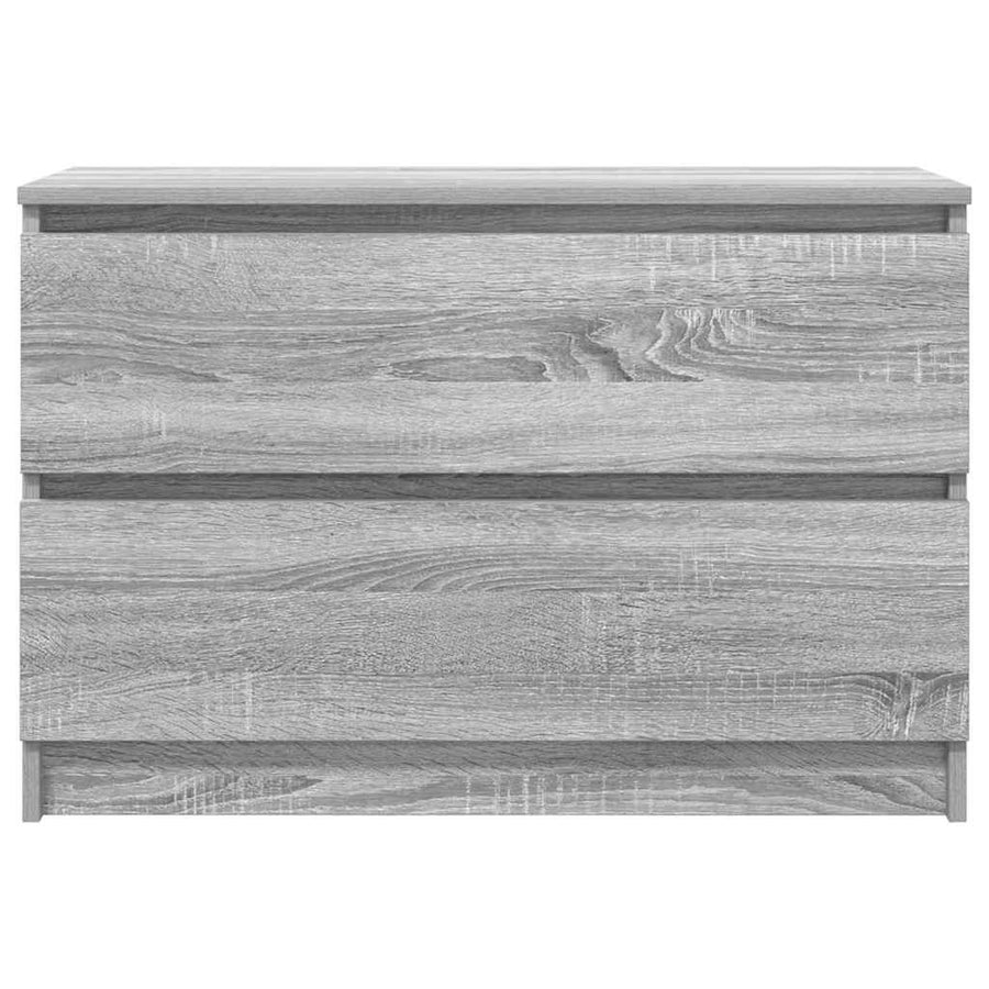 Tv-meubel 80x35x54 cm spaanplaat grijs sonoma