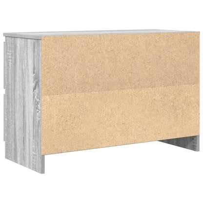 Tv-meubel 80x35x54 cm spaanplaat grijs sonoma