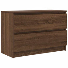 Tv-meubel 80x35x54 cm spaanplaat bruin eikenkleurig