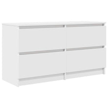 Tv-meubel 100x35x54 cm bewerkt hout wit