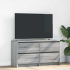 Tv-meubel 100x35x54 cm grijs bewerkt hout
