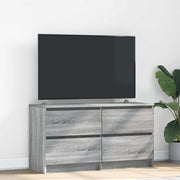Tv-meubel 100x35x54 cm grijs bewerkt hout