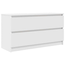Tv-meubel 100x35x54 cm bewerkt hout wit