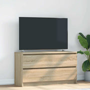 Tv-meubel 100x35x54 cm bewerkt hout sonoma eiken