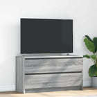 Tv-meubel 100x35x54 cm grijs sonoma eiken