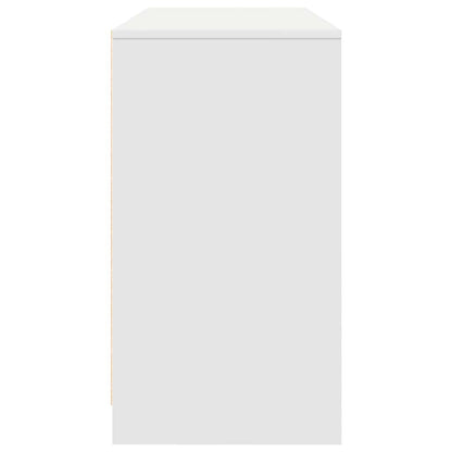 Bureau 120x42x76 cm spaanplaat wit