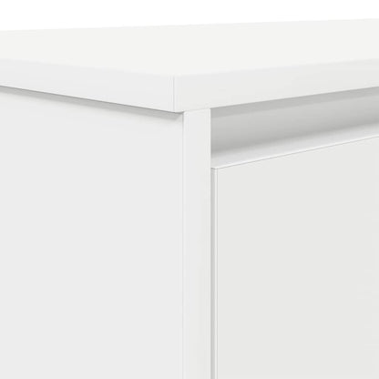 Bureau 120x42x76 cm spaanplaat wit