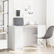 Bureau 120x42x76 cm spaanplaat wit