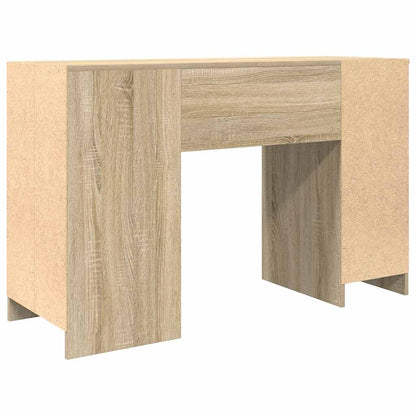 Bureau 120x42x76 cm spaanplaat sonoma eikenkleurig