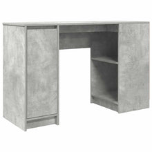 Bureau 120x42x76 cm spaanplaat betongrijs