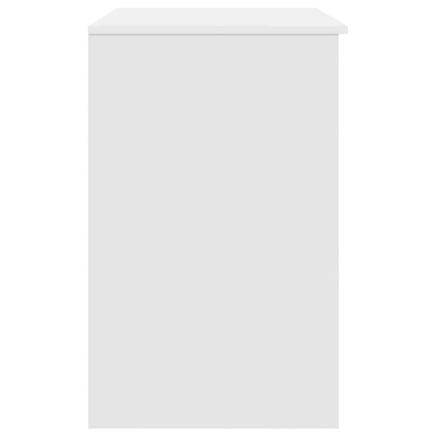 Bureau 86x49x76 cm spaanplaat wit