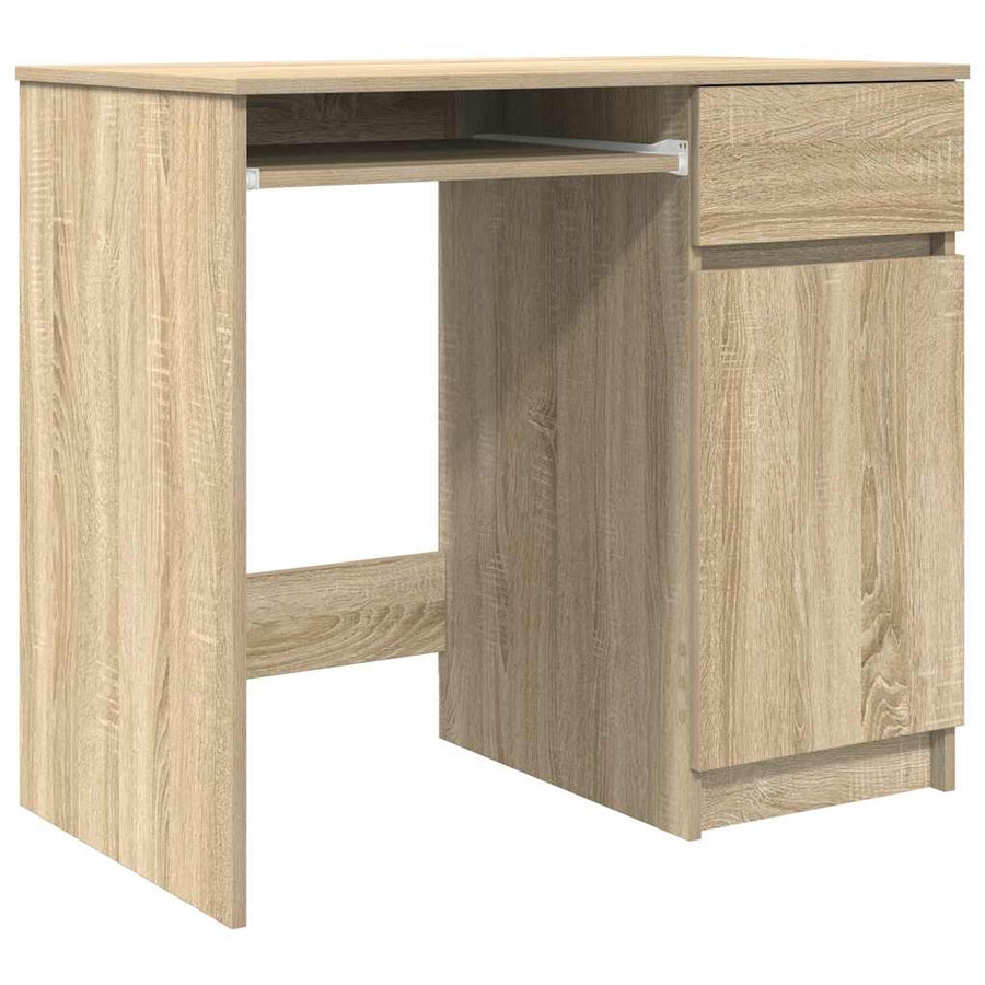 Bureau 86x49x76 cm spaanplaat sonoma eikenkleurig