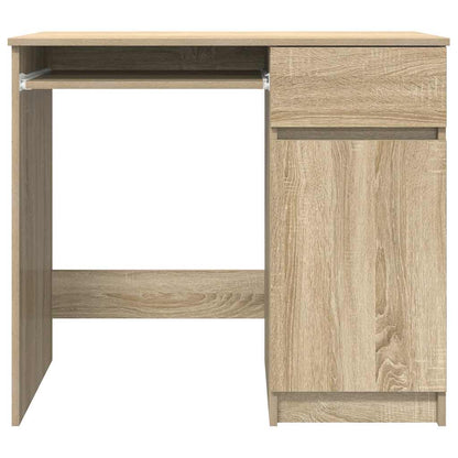 Bureau 86x49x76 cm spaanplaat sonoma eikenkleurig