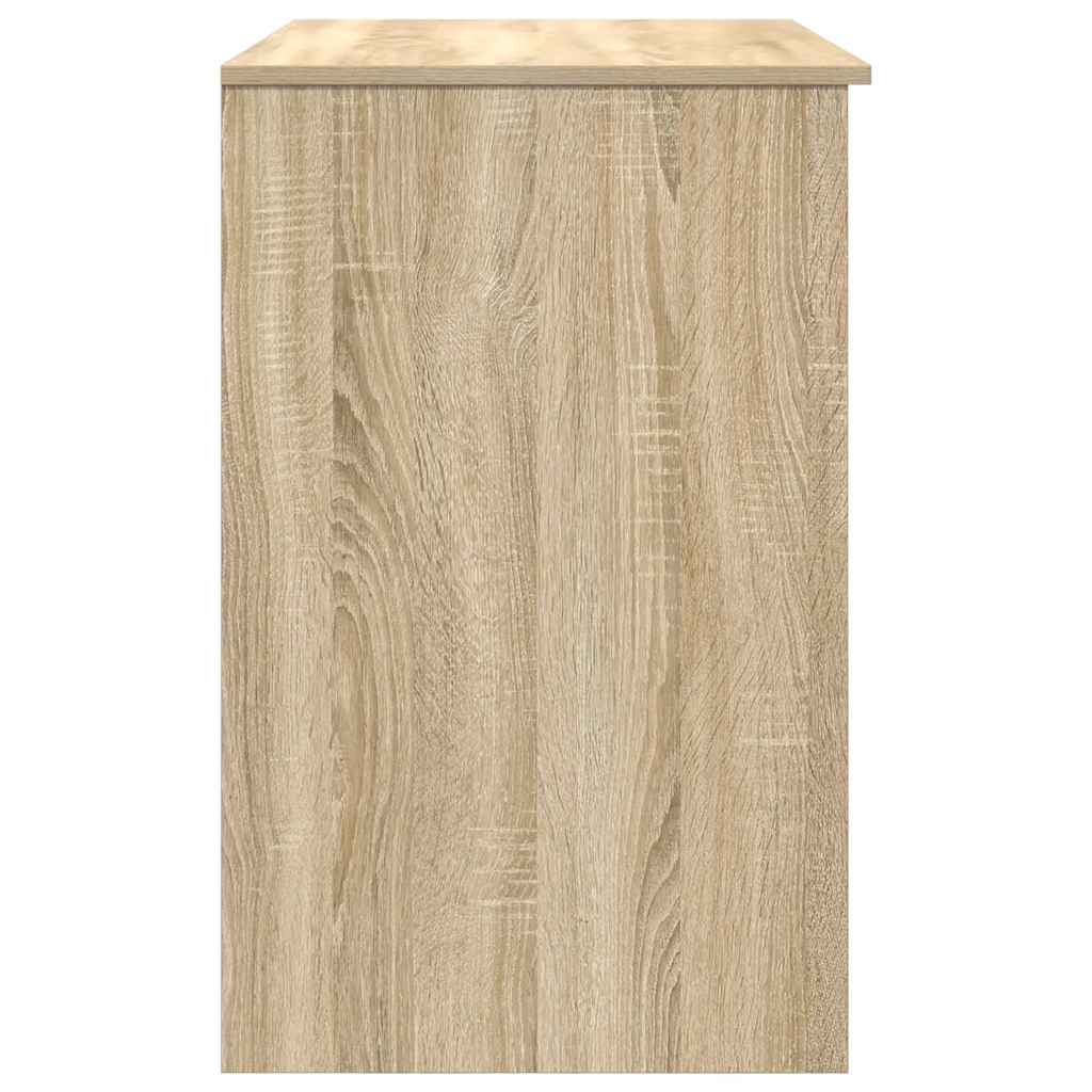 Bureau 86x49x76 cm spaanplaat sonoma eikenkleurig