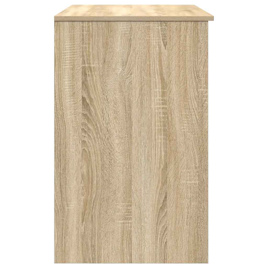 Bureau 86x49x76 cm spaanplaat sonoma eikenkleurig