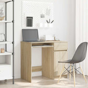 Bureau 86x49x76 cm spaanplaat sonoma eiken