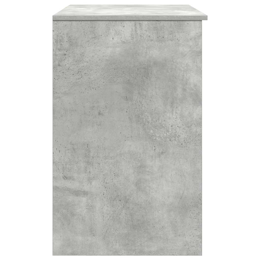 Bureau 86x49x76 cm spaanplaat betongrijs
