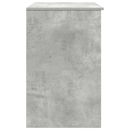 Bureau 86x49x76 cm spaanplaat betongrijs