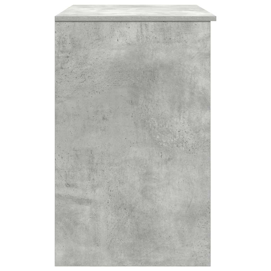 Bureau 86x49x76 cm spaanplaat betongrijs