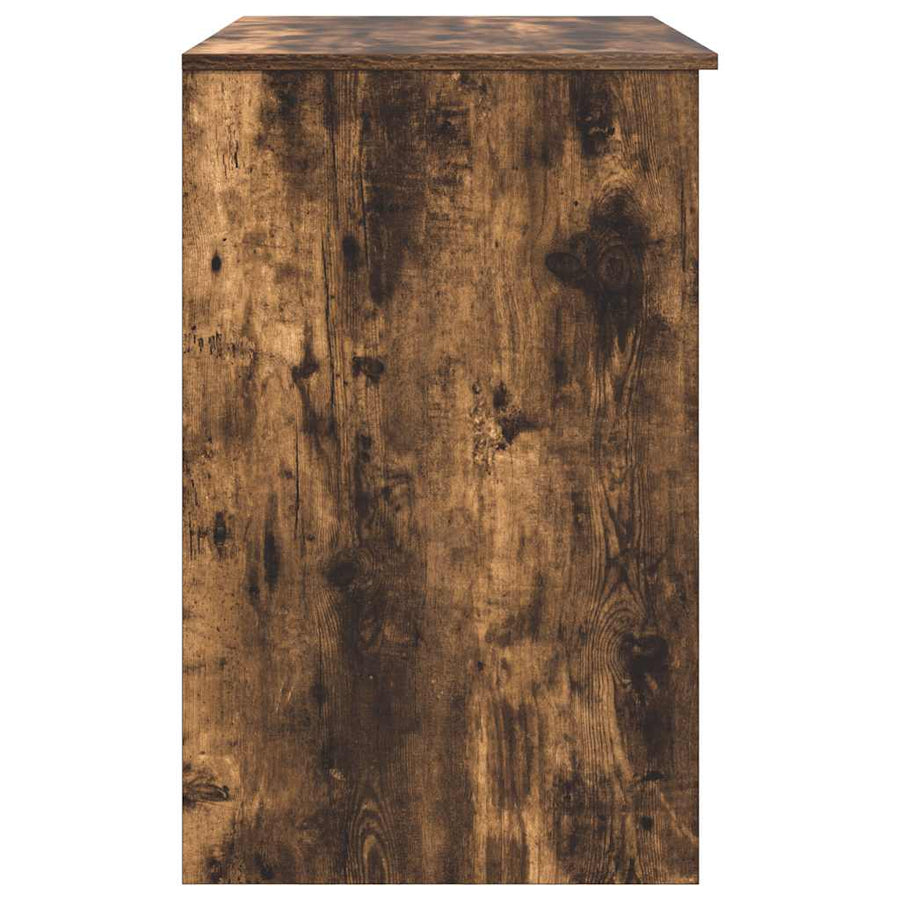 Bureau 86x49x76 cm spaanplaat gerookt eikenkleurig