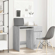 Bureau 86x49x76 cm spaanplaat grijs