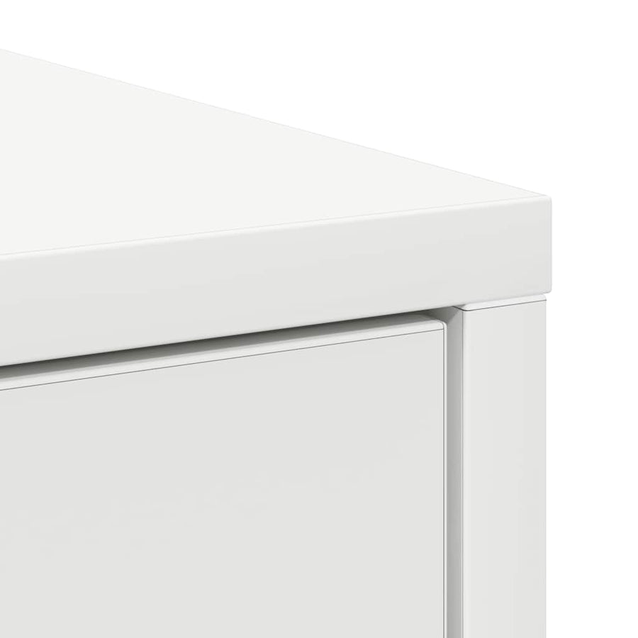 Dressoir met lades en deuren 70,5x34x74,5 cm wit