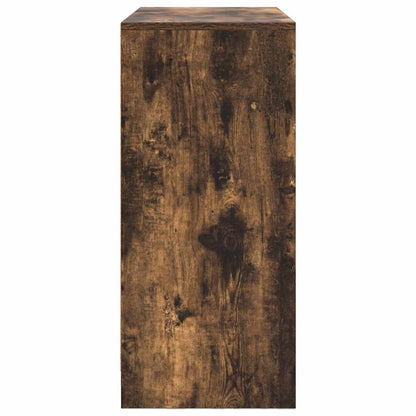 Dressoir met lades en deuren 70,5x34x74,5 cm gerookt eiken