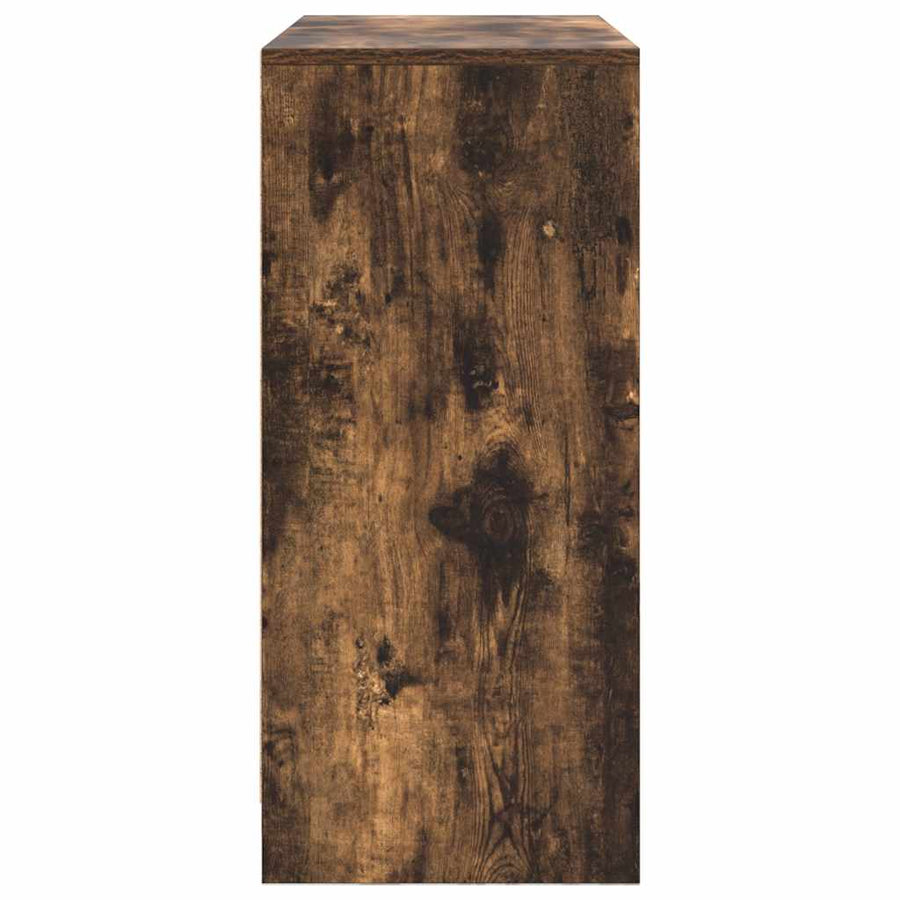 Dressoir met lades en deuren 70,5x34x74,5 cm gerookt eiken