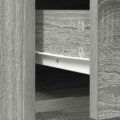 Dressoir met lades en deuren 73x31x90 cm grijs Sonoma