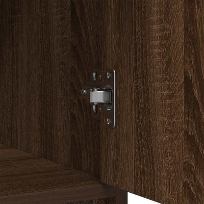 Dressoir met lades en deuren 73x31x90 cm bruin eiken