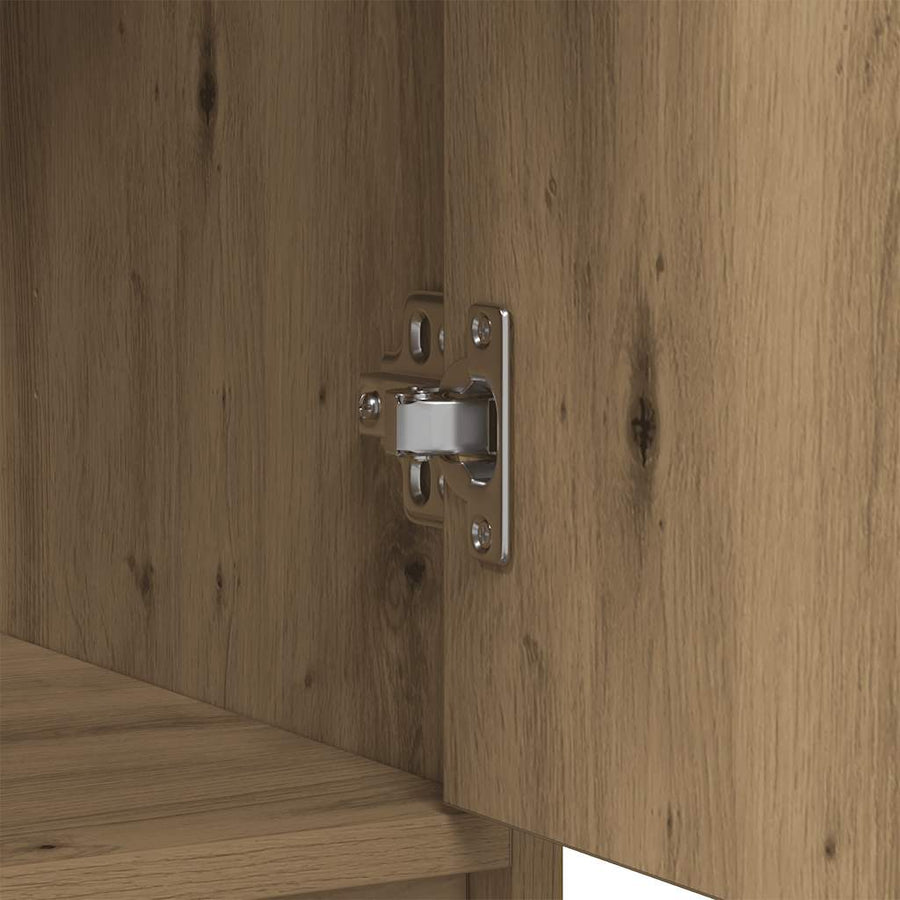 Dressoir met lades en deuren 73x31x90 cm ambachtelijk