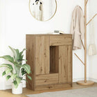 Dressoir 73x31x90 cm ambachtelijk eiken