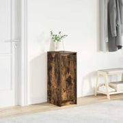 Schoenenkast 29,5x34x76 cm bewerkt hout gerookt eiken