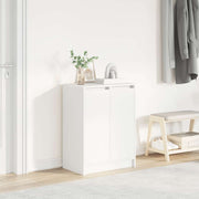 Schoenenkast 57x34x76 cm wit bewerkt hout