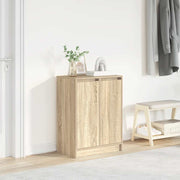 Schoenenkast 57x34x76 cm bewerkt hout sonoma eiken