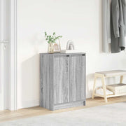 Schoenenkast 57x34x76 cm grijs bewerkt hout