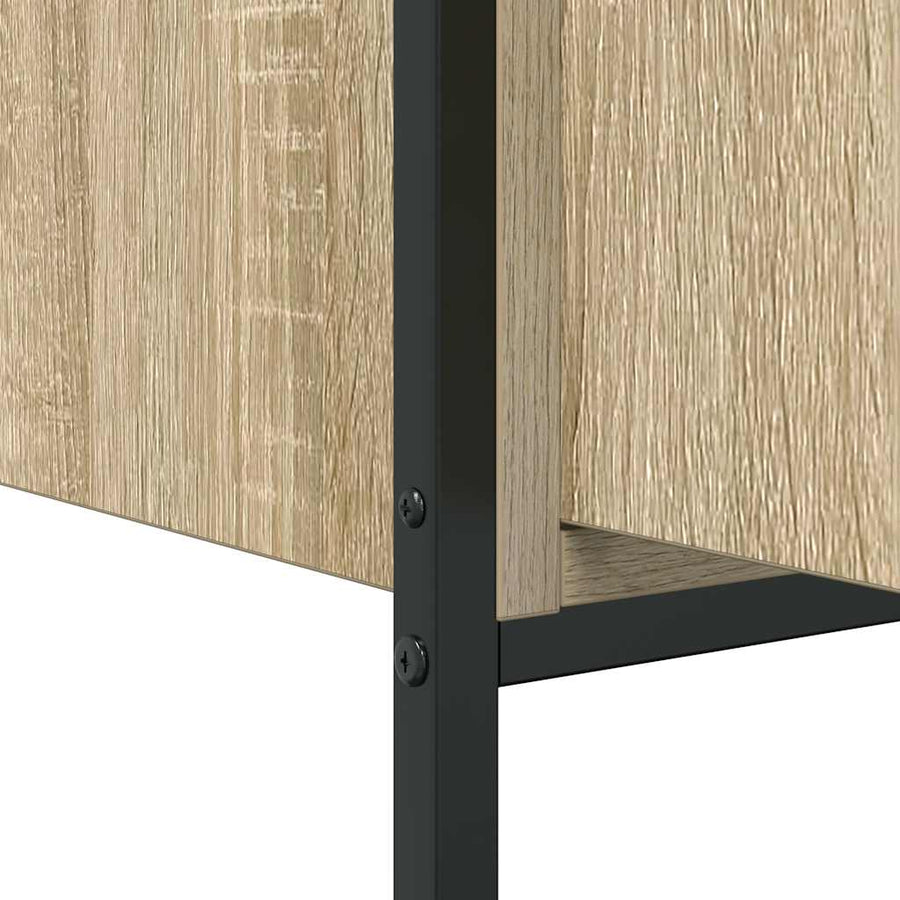 Badkamerkast wastafelmeubel 60x34,5x60 cm sonoma eikenkleurig