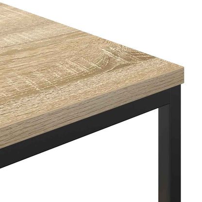 Badkamermeubel met planken 36x35x95 cm Sonoma eikenkleurig