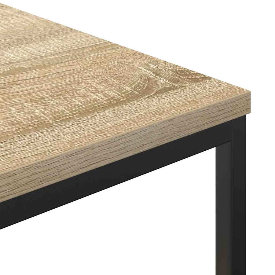 Badkamermeubel met planken 36x35x95 cm Sonoma eikenkleurig