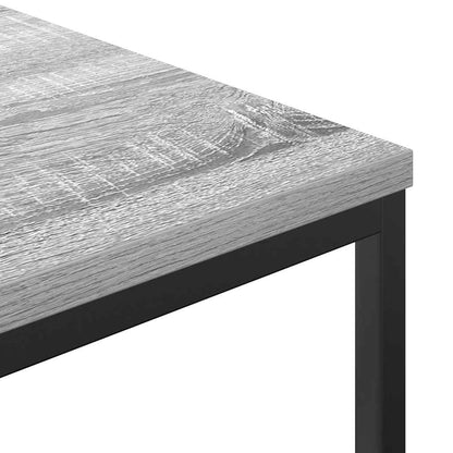 Badkamermeubel met planken 36x35x95 cm grijs sonoma
